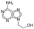[2-(6-AMINO-9H-PURIN-9-YL)ETHANOL-D4 Struktur