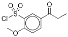 1-(3'-CHLOROSULFONYL-4'-METHOXYPHENYL)-1-PROPANONE-METHYL-D3,1189984-41-5,结构式