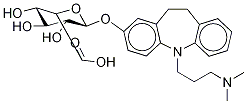 2-Hydroxy Imipramine-D6 b-D-Glucuronide,,结构式