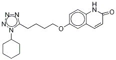 3,4-Dehydro Cilostazol-d11 Struktur