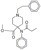 Carfentanil-d5, 1185158-60-4, 结构式