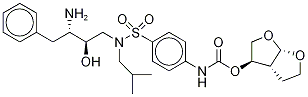 (3R,3aS,6aR)-Hexahydrofuro[2,3-b]furan-3-yl-4-(N-((2R,3S)-3-amino-2-hydroxy-4-phenylbutyl)-N-isobutylsulfamoyl)phenylcarbamate (Darunavir Impurity),,结构式