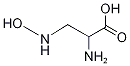 D,L-2-Amino-3-(hydroxy-15N-amino)propionic Acid Struktur