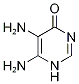 5,6-Diamino-4-hydroxypyrimidine-13C,15N Struktur