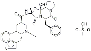 Dihydro Ergotamine-13C,d3 Mesylate 化学構造式