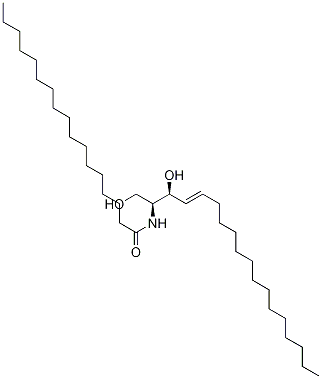 N-Heptadecanoyl-D-erythro-sphingosine-13C2,d2 Structure