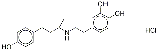 rac Dobutamine-d6 Hydrochloride Struktur