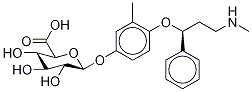 4’-Hydroxy Atomoxetine β-D-Glucuronide-d3 Struktur