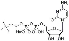 Citicoline-d9 Sodium Salt Structure