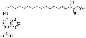 NBD D-erythro-Sphingosine Struktur