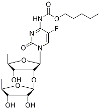 2'-O-(5'-Deoxy-β-D-ribofuranosyl) Capecitabine-d11 Structure