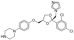 Deacetyl Ketoconazole-d8, 1346602-18-3, 结构式