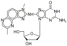 N2-(Deoxyguanosin-8-yl)-2-aMino-3,8-diMethyliMidazo[4,5-f]quinoxaline-d3 Structure