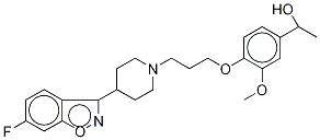 Hydroxy Iloperidone-d4 Struktur