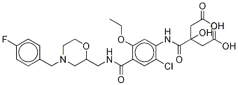 Mosapride-d5 Citric AMide Structure