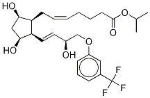 15-epi Travoprost 化学構造式