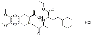 Moexipril Cyclohexyl Analogue Hydrochloride 结构式