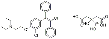 2-Chloro CloMiphene Citrate
(E/Z Mixture) Structure