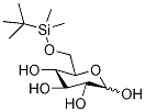 6-O-(tert-ButyldiMethylsilyl)-D-glucose Struktur
