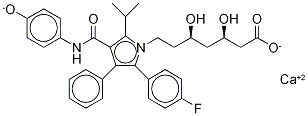 p-Hydroxyatorvastatin Structure