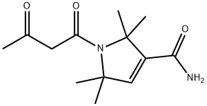 N-(1,3-Butanedione)-2,2,5,5-tetraMethyl-3-pyrroline-3-carboxaMide, 1391054-79-7, 结构式