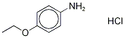 4-(Ethoxy-d5)phenylaMine Hydroc Structure