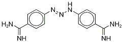 Berenil-13C2,15N4 Dihydrochloride Struktur