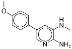 2-Amino-3-methylamino-5-(4’methoxyphenyl)pyridine Structure