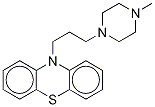 Perazine-d8 Dihydrochloride Salt,,结构式