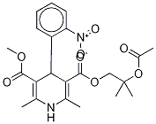 4-Acetoxynisoldipine-D6 Struktur