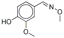 4-Hydroxy-3-methoxy-d3-benzaldehyde O-Methyloxime Structure