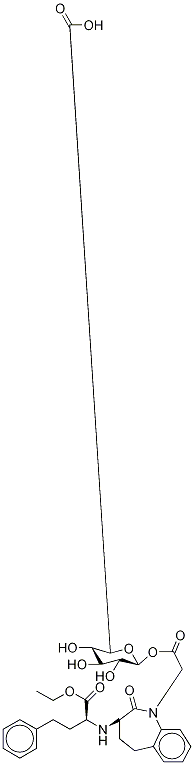 Benazepril Acyl--D-glucuronide Structure