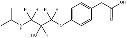 Metoprolol Acid-d5 Struktur