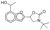 3-(tert-Butyl-d9)-5-[7-(hydroxyethyl)-2-benzofuranyl]-2-oxazolidinone (Mixture of Diastereomers) Struktur