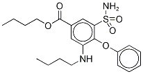 Bumetanide-d5 Butyl Ester,1216685-32-3,结构式