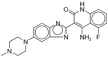 Dovitinib-d8, , 结构式