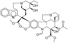 3-Hydroxy-N-formyl Leurosidine 结构式