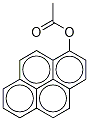 1-Pyrenol-d9 Acetate Structure