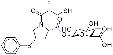 Zofenoprilat Acyl-β-D-glucuronide 结构式