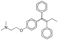 (E/Z)-Tamoxifen-d5 化学構造式