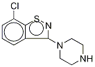 7-Chloro-3-(piperazin-1-yl)benzol[d]isothiazole-d8, 1329488-33-6, 结构式