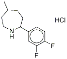 2-(3,4-Difluorophenyl)hexahydro-5-Methyl-1H-azepine Hydrochoride