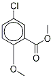 5-Chloro-2-Methoxy-benzoic Acid Methyl Ester-13C2,d6,1794737-29-3,结构式