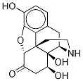 N-Des(cyclopropylMethyl) 8β-Hydroxy Naltrexone Struktur