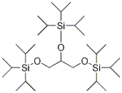 1,2,3-O-Tris(triisopropyl) Glycerol Structure