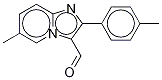 ZolpideM Carbaldehyde-d6 Structure