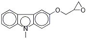 9-Methyl-3-(oxiran-2-ylMethoxy)-9H-carbazole Struktur