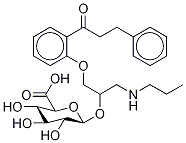 Propafenone-d5 β-D-Glucuronide