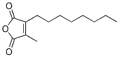 2-Methyl-3-octylMaleic Anhydride-d3,,结构式