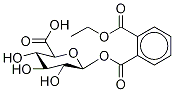 Monoethyl Phthalate-d4 O-β-D-Glucuronide 结构式
